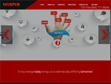 Tablet Screenshot of jasperitinc.com